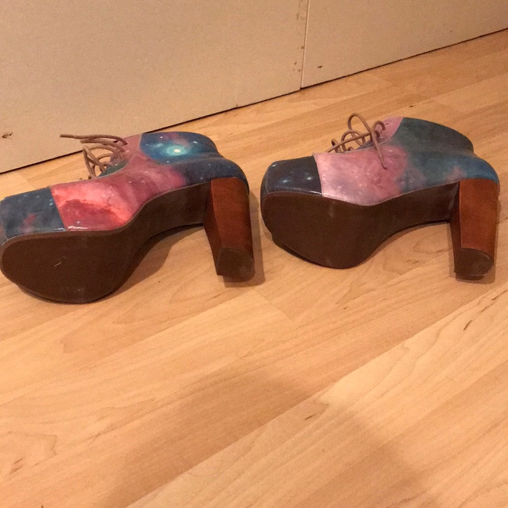 Rare ⭐️ Brand New Galaxy Jeffrey Campbell Litas - Picture 3 of 3